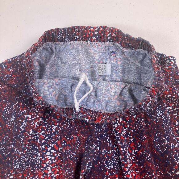 BUFFALO BILLS Snake Print Parachute MC Hammer Pants Size XL Blue Red White - Picture 3 of 9